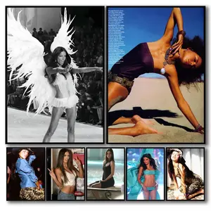 PIKPAKACharming A-Adriana L-Lima Poster Effortless Style Upgrade HD Wall Art | Waterproof Peel & Stick Trendy Decor | Fade-Resistant Durable Style | Chic Home Gift for Any Space