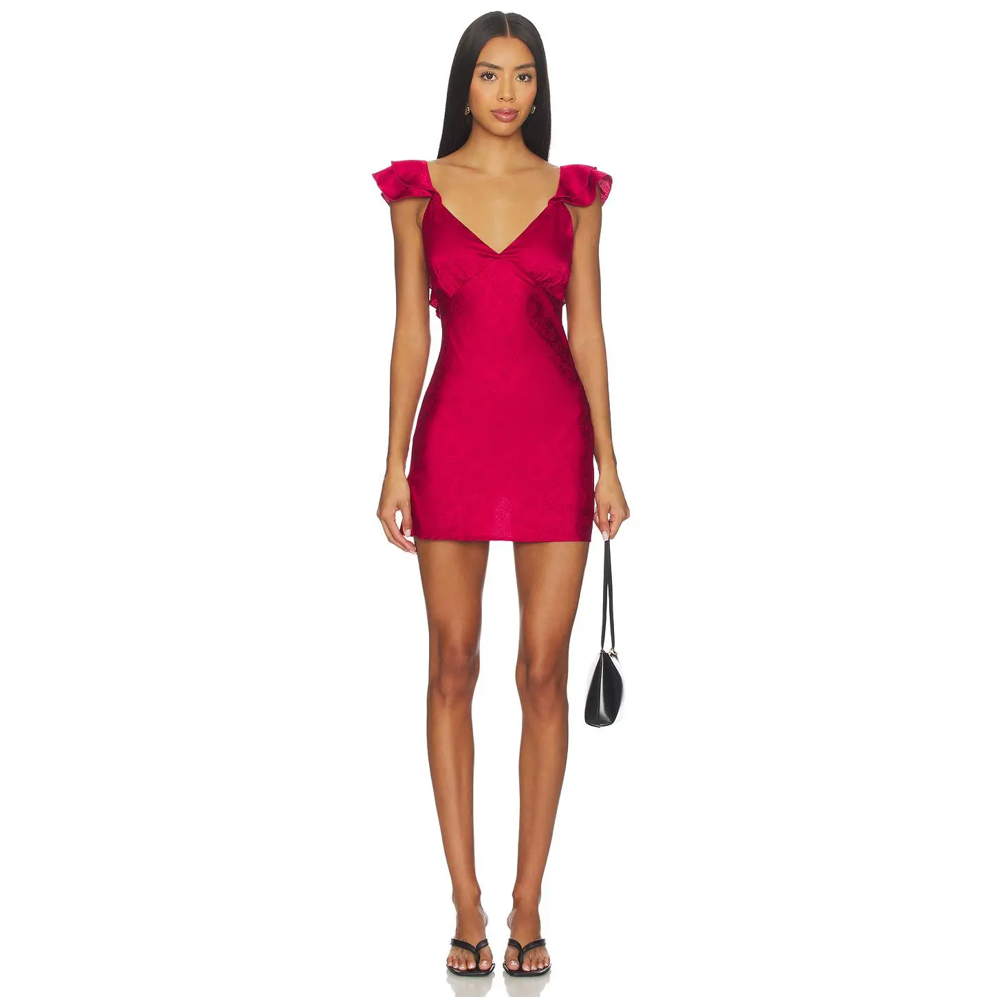 knee length dresses for ladies Beckett Dress 00 / Scarlet main image 0
