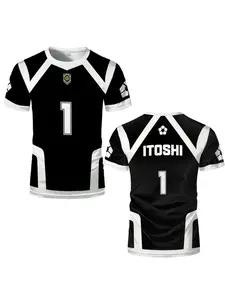 Japanese Anime Blue Lock Season 2 New Isagi Football Jersey T-shirts Cosplay Hyoma Chigiri Meguru Bachira Tees Children Clothes