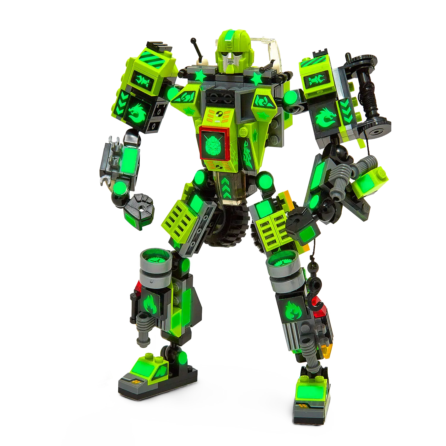 Cliffsling Robotryx 3-in-1 Engineering & Construction Robot Building Set, 212 Pieces, Ages 6+