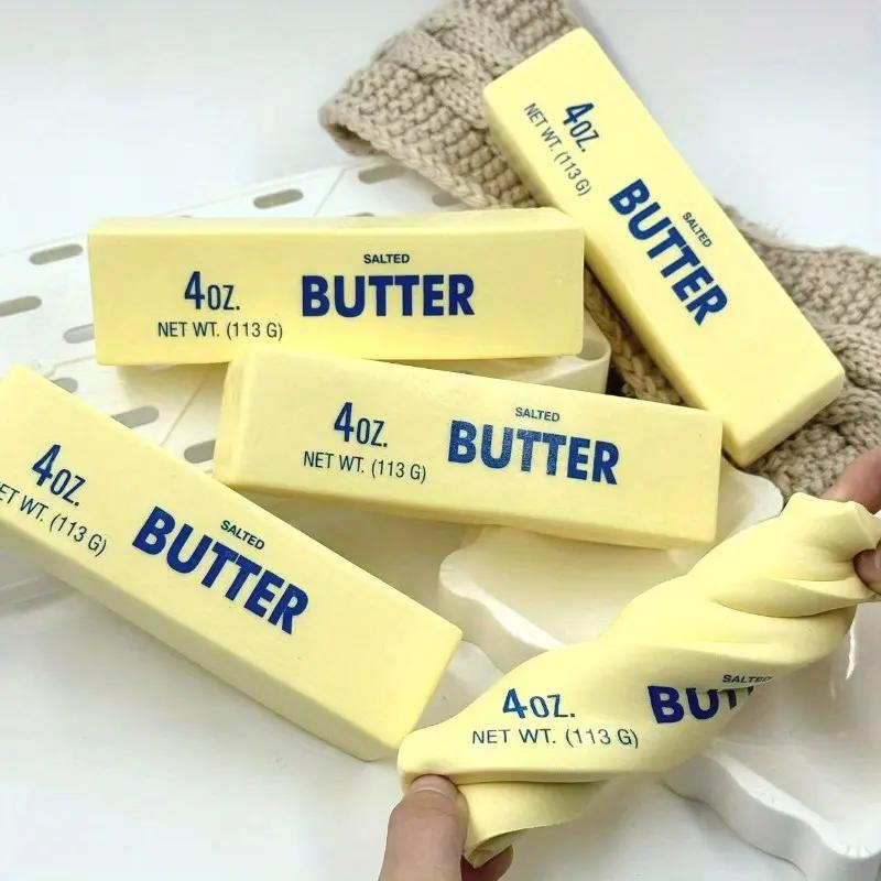 Super Soft Squishy Butter Scent Stick Stress Toy Slow Rising Sensory Fidget for Teens Non Toxic Party Favors Christmas Birthday Gifts