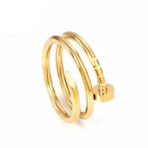 Neva Rings Stainless Steel Durable Corrosion-Resistant Metal Coating Sleek Modern Design Versatile Accessory for Everyday Wear