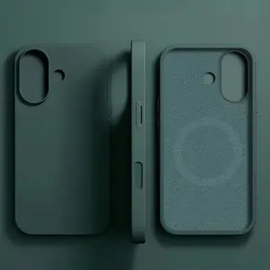 Luxury Feel Magnetic Phone Case Cover Suitable for iPhone Air 17 Pro Max 16 Pro Max 15 14 13 Pro Max 12 11, Supports Wireless Charging, Simple Solid Color Protective