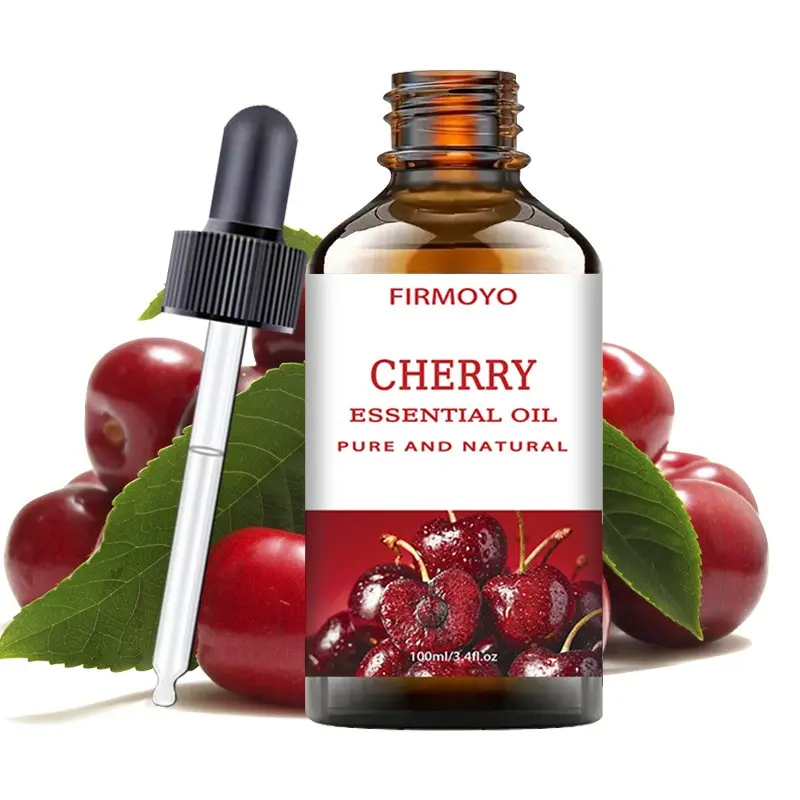 Cherry Essential Oil, Natural Cherry Scent, Moisturizing Skincare & Massage Oil, Unisex, Aromatherapy, Humidifier, Meditation, 100ML