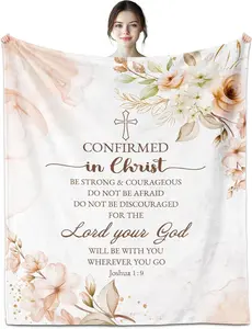 Confirmation Gifts for Teen Girls, Confirmation Gifts, Confirmation Gifts for Girl, Confirmation Blanket for Girls 60"X50", Confirmation Gifts for Teenage Girls, Confirmation Decorations