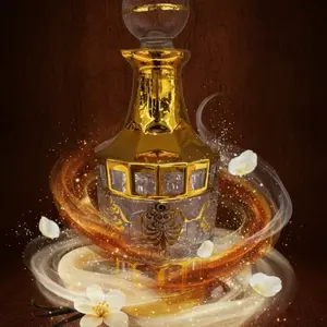 Noble Sultan (M)/ oil base/ sweet vanilla warm spicy cinnamon aromatic musky powdery citrus amber white floral