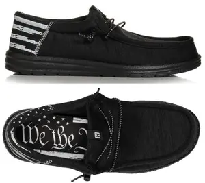 Howitzer Men's Slip-On Shoes Roam Green Sneakers with Camo Print Footwear