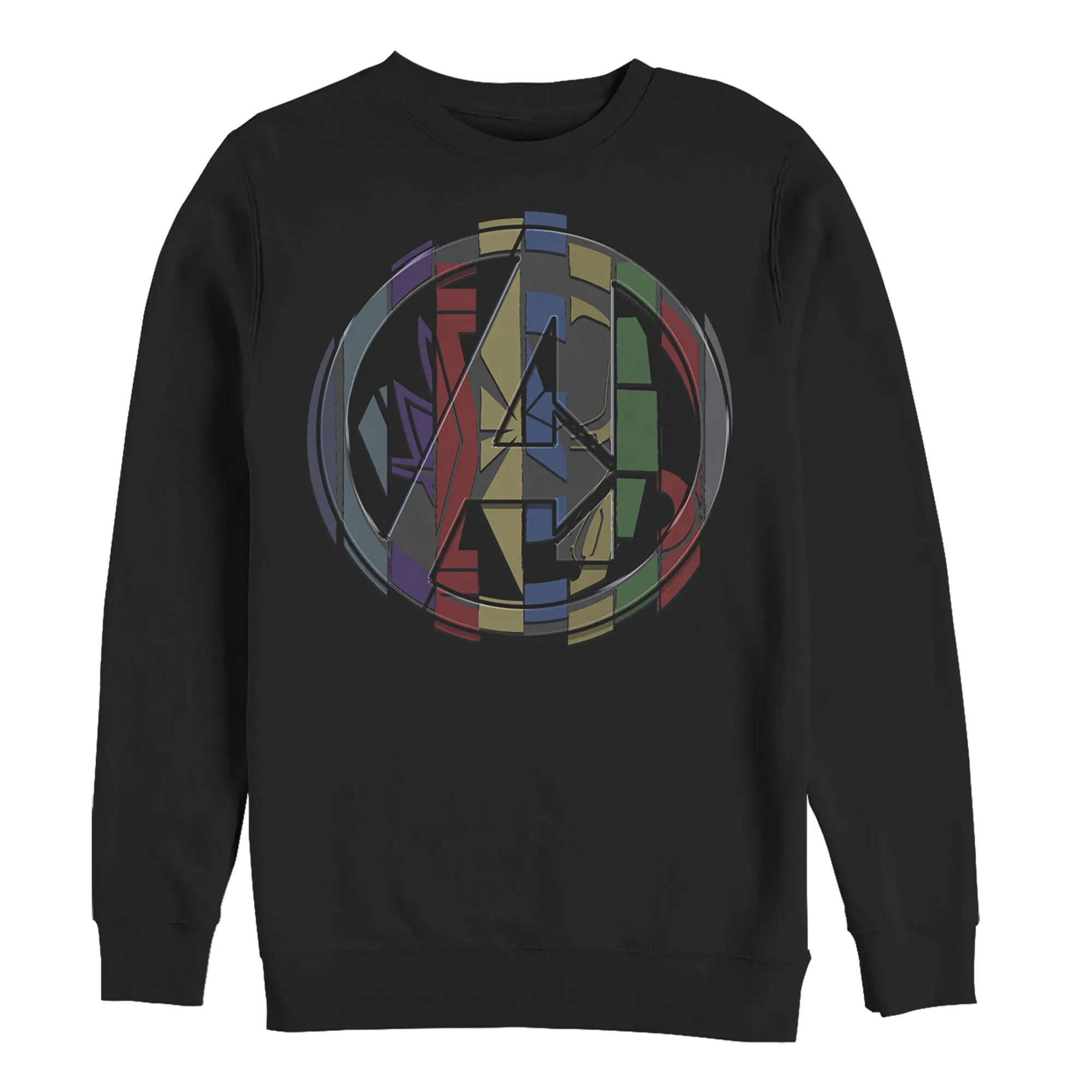 Men's Marvel Avengers: Endgame Puzzle Cube Logo Sweatshirt