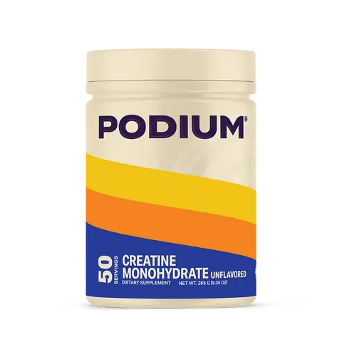 Podium Creatine Monohydrate Powder - Clinically Tested Unflavored Workout Supplement, Gym Supplements for Health Fitness & Muscle Fitness Training
