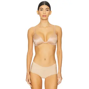 Negative Underwear Glace Baby Demi Bra in Buff