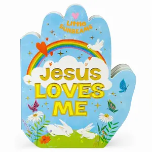 Jesus Loves Me Praying Hands Board Book - Little Sunbeams Edition - Gift for Easter, Christmas, Birthdays, and More - January 20, 2020