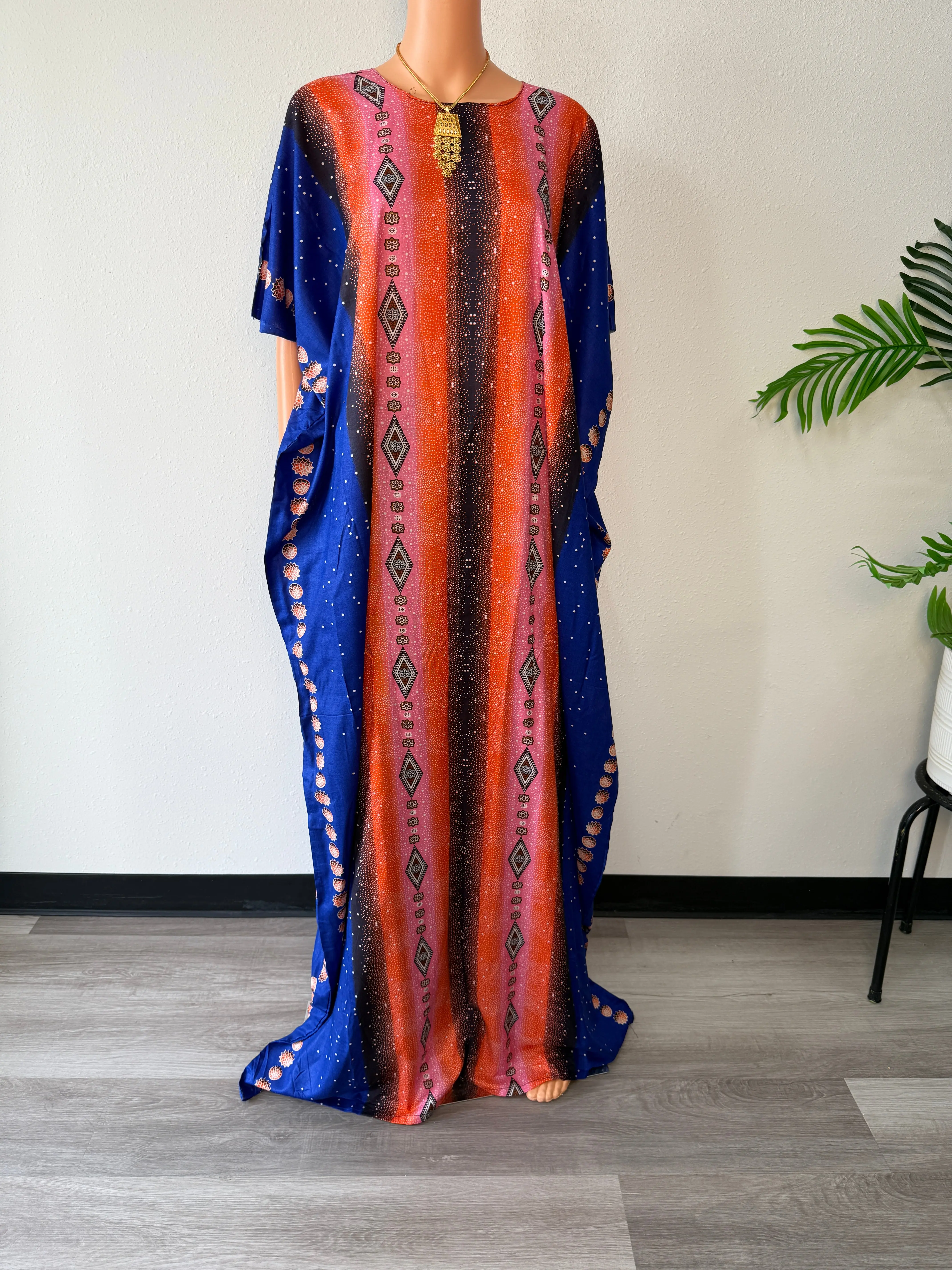 Baati Maxi Dress - Soft Breathable Fabric Loose Fit Vibrant Prints One Size Comfortable Everyday Wear - TikTok Shop Baati Maxi Dress - Soft Breathable Fabric Loose Fit Vibrant Prints One Size Comfortable Everyday Wear - TikTok Shop