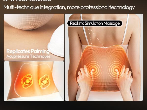 Dowinx Big and Tall Video Gaming Chair with Shiatsu Neck Massage and Lumbar Support for Home Office High Back Recliner Height Adjustable Ergonomic Comfy Leather Computer Desk Chair (Black)