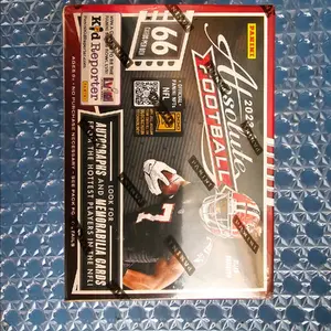2023 absolute football blaster box 66 cards per box!