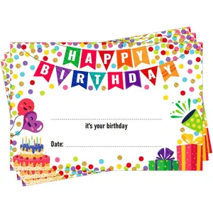 Birthday  for  Classroom - 36 count Confetti Happy Birthday  for Students from Teacher  to School Teacher Supplies