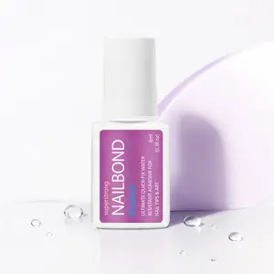 （2PC） Strong Brush-On Nail Glue Acrylic Nails, Nail Tips & Press-On Nails (8ml) , Fix Broken Nail Repair