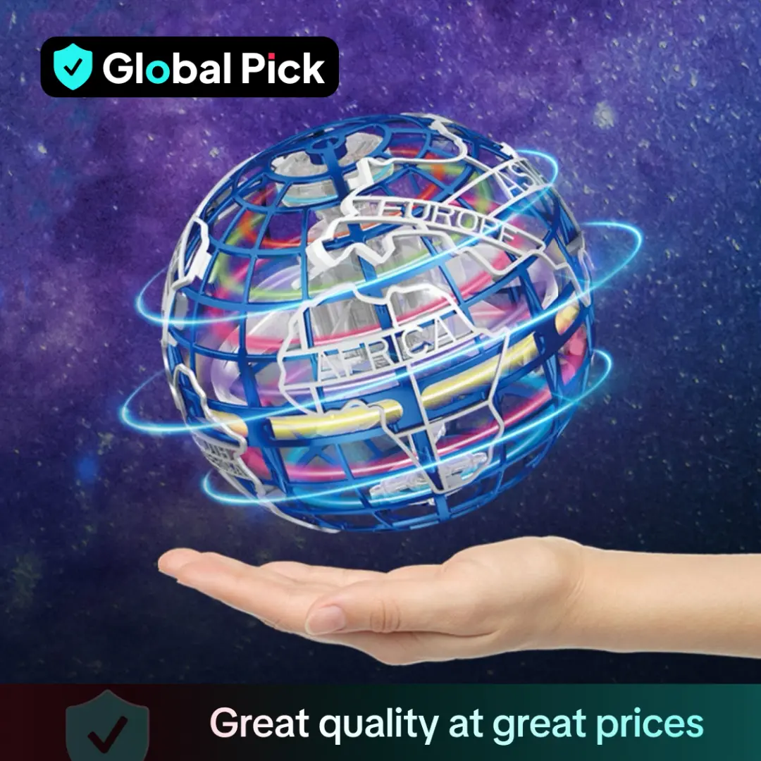 Globe Aircraft Boomerang Ball, Gyroscope Ball, hot toys, Boomerang Flying Ball, Birthday Gift for Teenager Ages 6 and Up