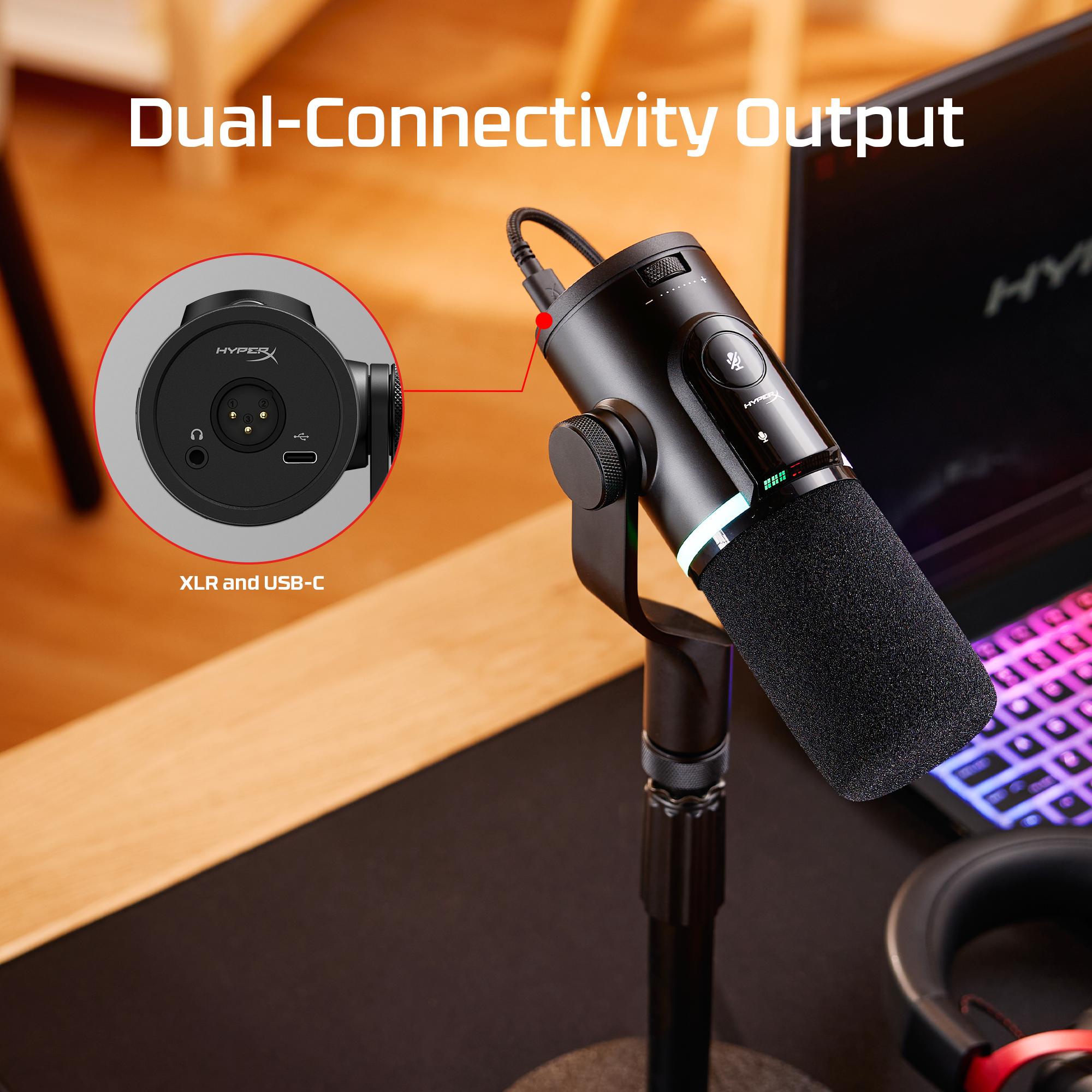 HyperX FlipCast – USB/XLR Dynamic Microphone