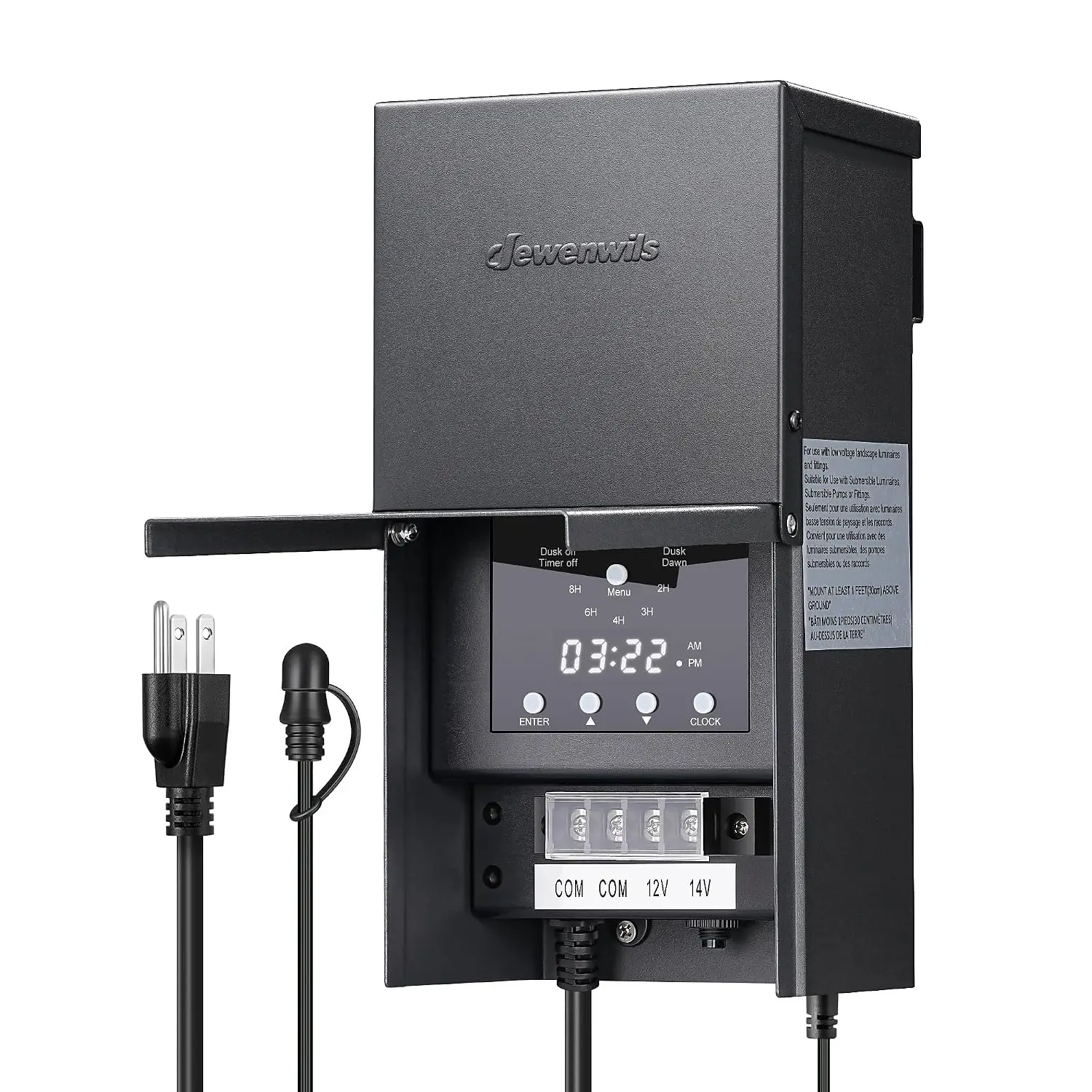 200W Low Voltage Landscape Lighting Transformer