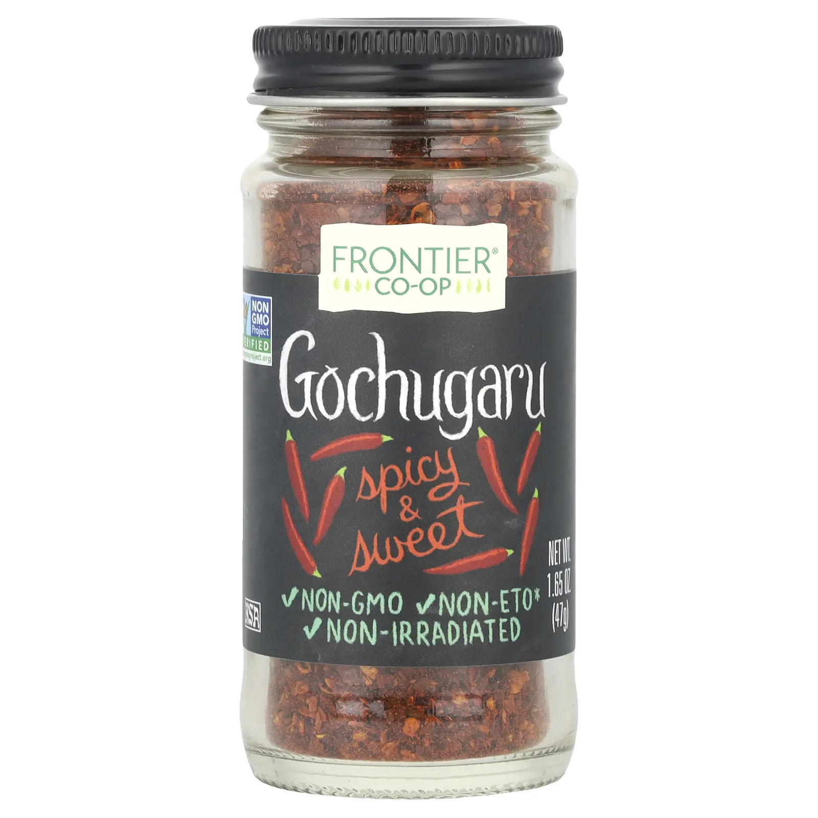 Frontier Co-op Gochugaru, Spicy & Sweet, 1.65 oz (47 g) Frontier Co-op Gochugaru, Spicy & Sweet, 1.65 oz (47 g)