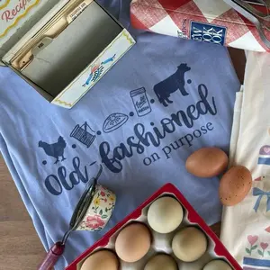 Old fashioned on purpose Blue T-shirt