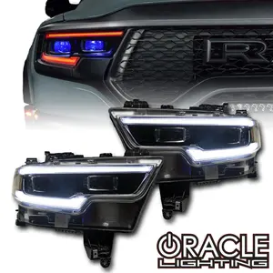 ORACLE Lighting 2019-2024 Ram 1500 RGBW+A Headlight DRL Upgrade Kit - LED Projector Headlights