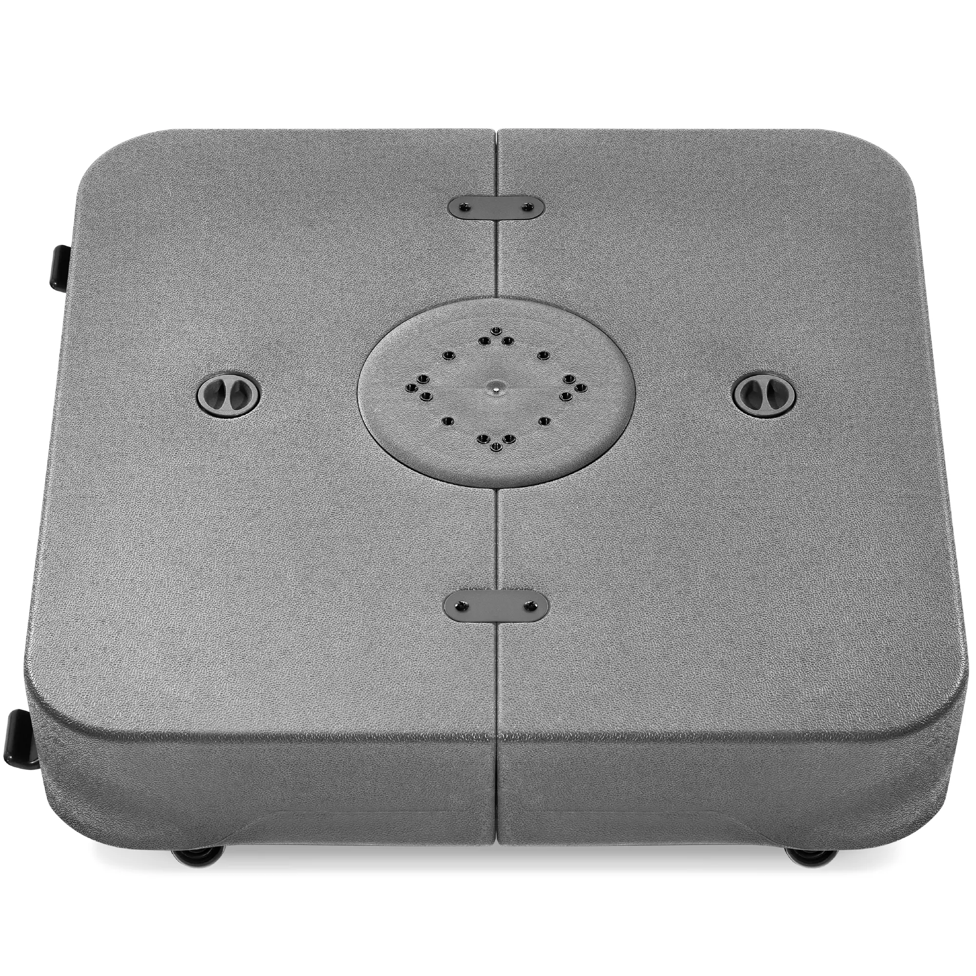 Best Choice Products Heavy-Duty Outdoor Cantilever Base Stand w/ Wheels, Locks, Fillable 330lb Capacity Best Choice Products Heavy-Duty Outdoor Cantilever Base Stand w/ Wheels, Locks, Fillable 330lb Capacity
