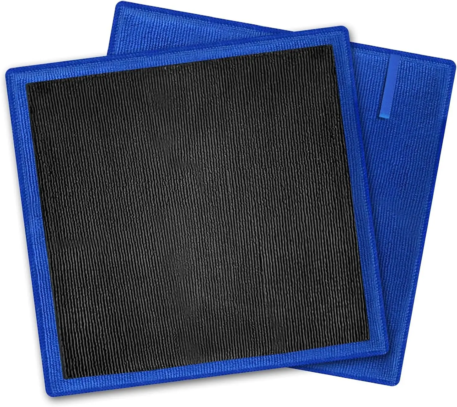 Clay Towel 2 Pack Auto Detailing - Fine Grade Microfiber  Chamois Towel - DIY Detail Clay Bar Alternative