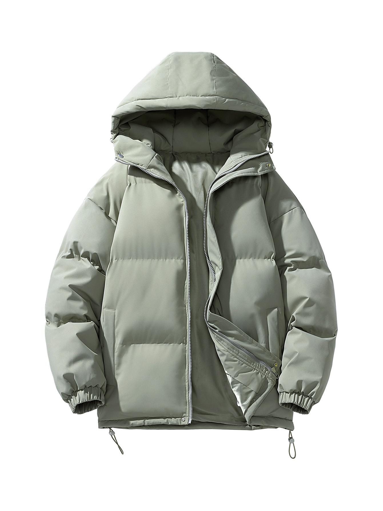 CCCMAI Men's winter warm cotton jacket Thick Winter Jacket, Autumn/Winter Outerwear, Black Casual Outdoor Jacket, Suitable for Work, Travel, and Daily Use CCCMAI Men's winter warm cotton jacket Thick Winter Jacket, Autumn/Winter Outerwear, Black Casual Outdoor Jacket, Suitable for Work, Travel, and Daily Use