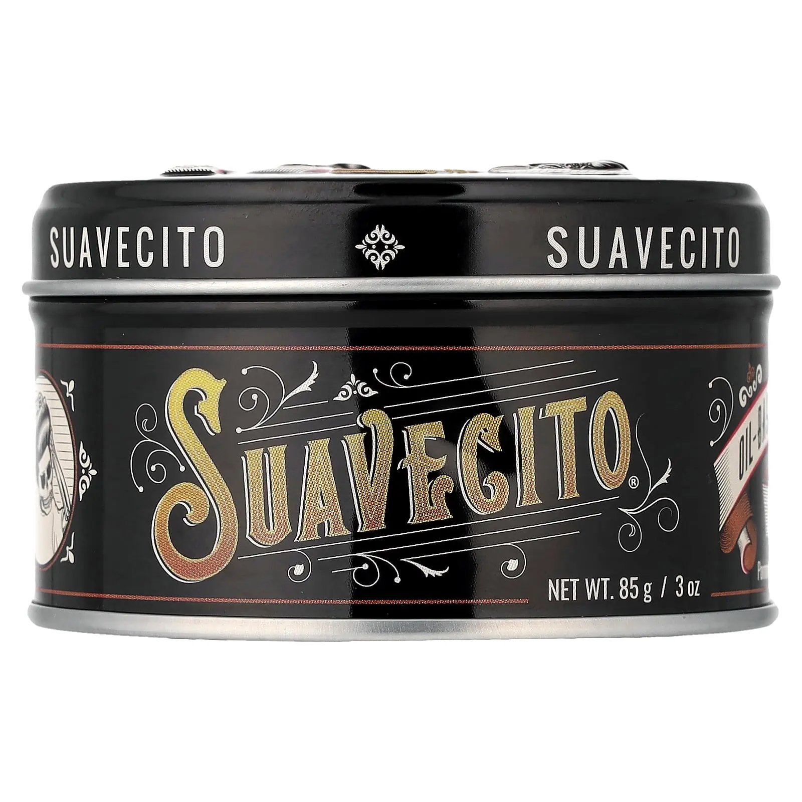 Suavecito Oil-Based Pomade, 3 oz (85 g)