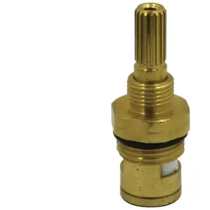212 MAIN 2.19 in. Raw Finish Ceramic Carbide Faucet Cold Cartridge, Water Control Replacement Cartridge