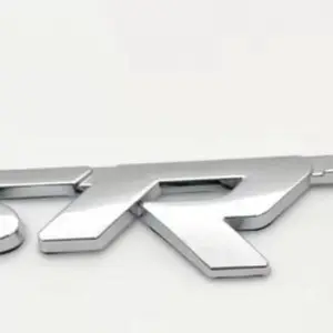 1 pc srt Logo Emblem Nameplate Grille SRT  Decal Emblem Badge fits Charger Jeep Grand Cherokee