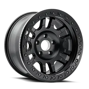 Dirty Life 9314 Canyon Race 17x9 / 8x165.1 BP / -12mm Offset / 130.8mm Hub Matte Black Wheel