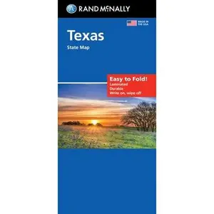 Rand McNally Easy to Fold: Texas State Laminated Map by Rand McNally