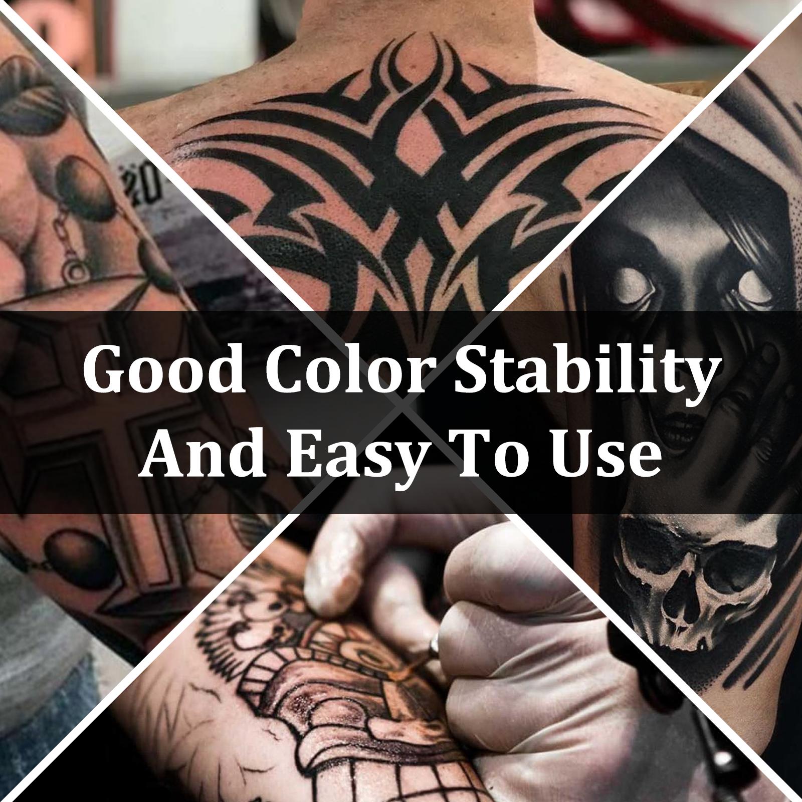 Advanced Professional Tattoo Ink 8 Ounces, Large-Capacity Vegetarian Friendly Organic Ink, Suitable For Tattoo Filling And Shadow Effect.