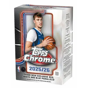 2025/26 Topps Chrome Basketball Blaster Box (7 Inserts)