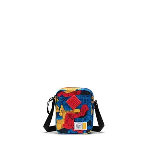 Herschel Supply Co. LEGO Herschel Heritage Crossbody Bag - Abstract Bricks: Adjustable Strap, Softside Herschel Supply Co. LEGO Herschel Heritage Crossbody Bag - Abstract Bricks: Adjustable Strap, Softside
