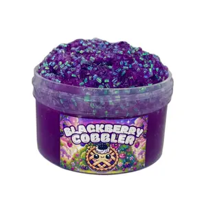 Purple Blackberry Bingsu Crunchy Slime Scented