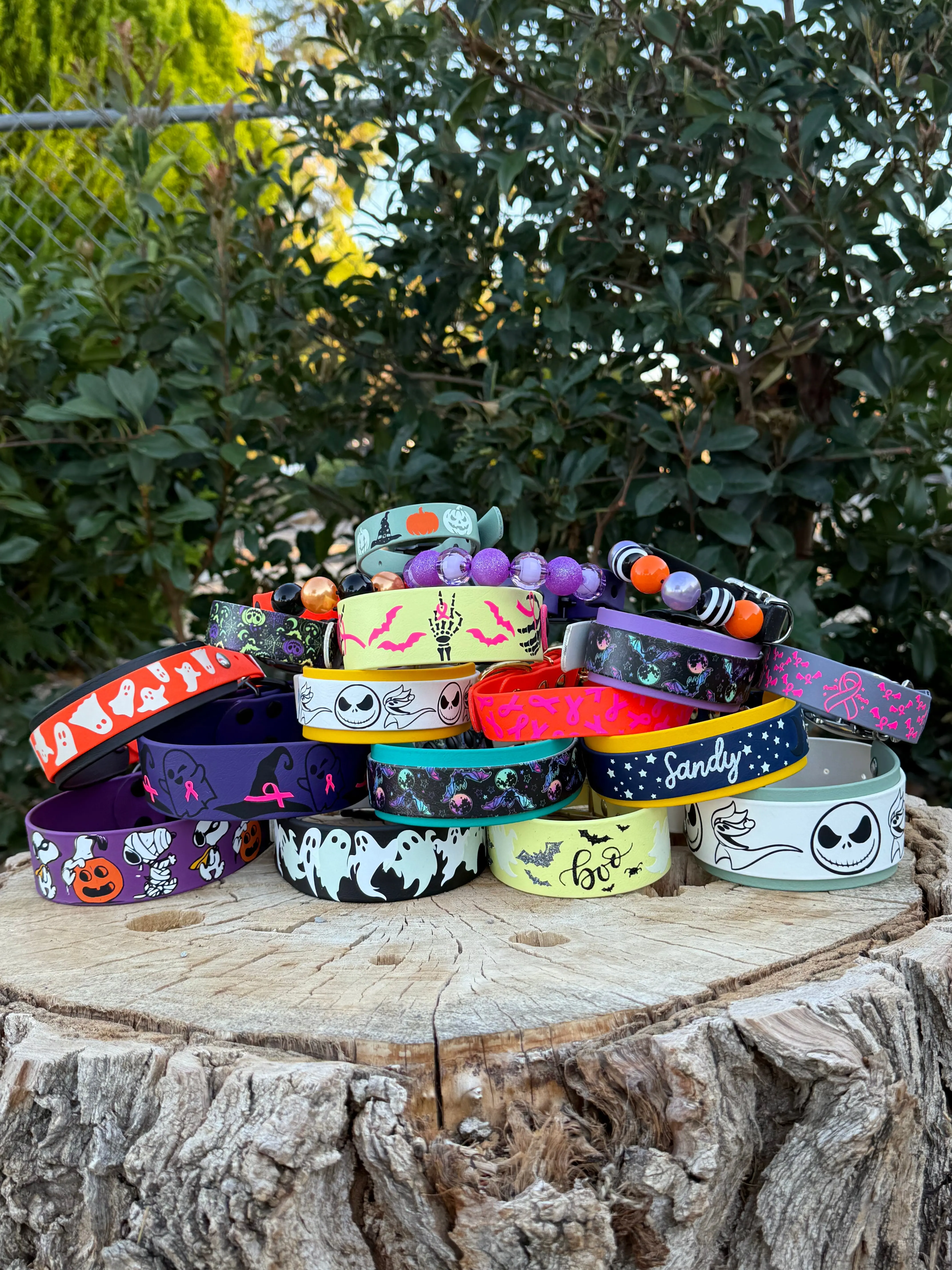 Fully Custom Vinyl Biothane® Collar