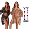 Avidlove Women's Alluring 3-Piece Lingerie Collection Brassiere and Brief Set featuring Lace Wrap Robe Sleepwear Sheer Night Dress Perfect for Gifts Special Occasions and Regular Wear Plus Size XS-3XL