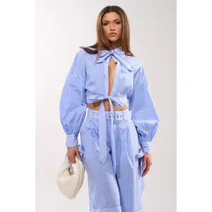 NOT LIKE ANYONE ELSE POPLIN BLOUSE NOT LIKE ANYONE ELSE POPLIN BLOUSE