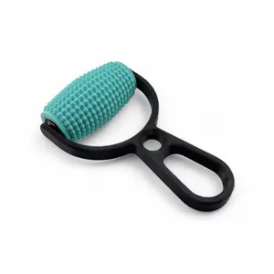 Little Ouchies Grippie Body Roller & Stim Tool with Firm Plastic Spikes for Anxiety & Stress Relief Pain Stimulation and Impulse Management Teal Color