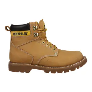 CAT Footwear Mens Second Shift 6 Inch Slip Resistant Soft Toe  Work/Duty - Brown