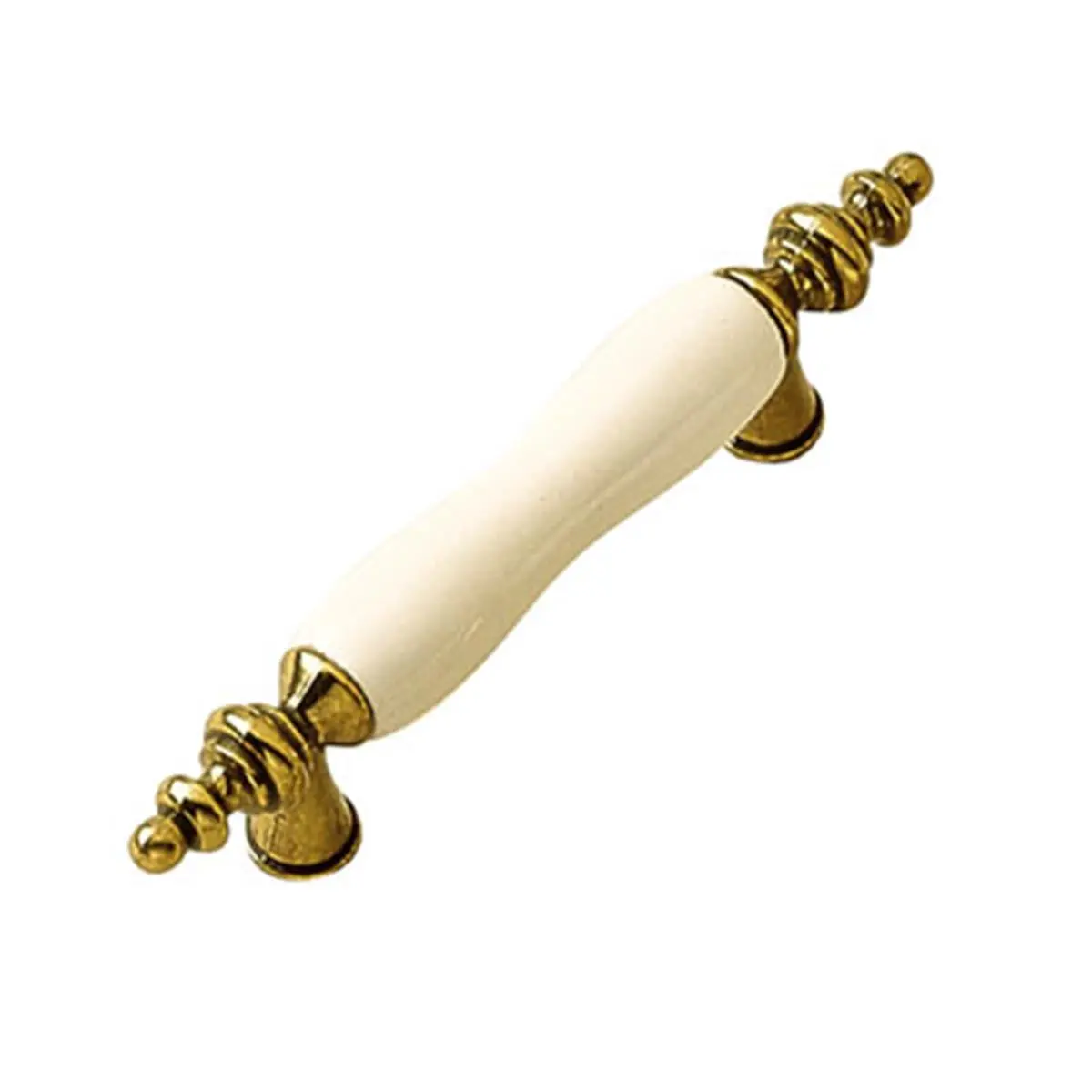 BWP703 W Belwith Keeler Homestead 3 in. Pull- White Ceramic Insert