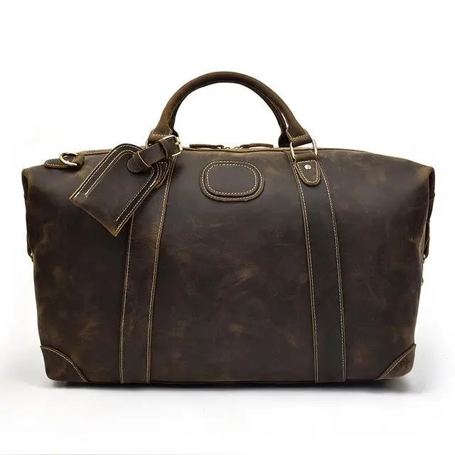 The Eira Duffle Bag | Vintage Leather Weekender The Eira Duffle Bag | Vintage Leather Weekender