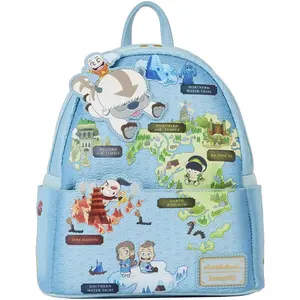 Loungefly Nickelodeon Avatar the Last Airbender Map Mini Backpack