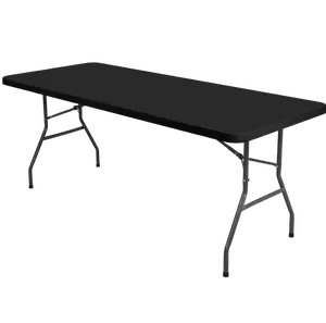 2/6pcs 6ft Spandex Tabletop Cover, Fitted Tablecloths for Outdoor, Camping, Banquet and Parties 2/6pcs 6ft Spandex Tabletop Cover, Fitted Tablecloths for Outdoor, Camping, Banquet and Parties