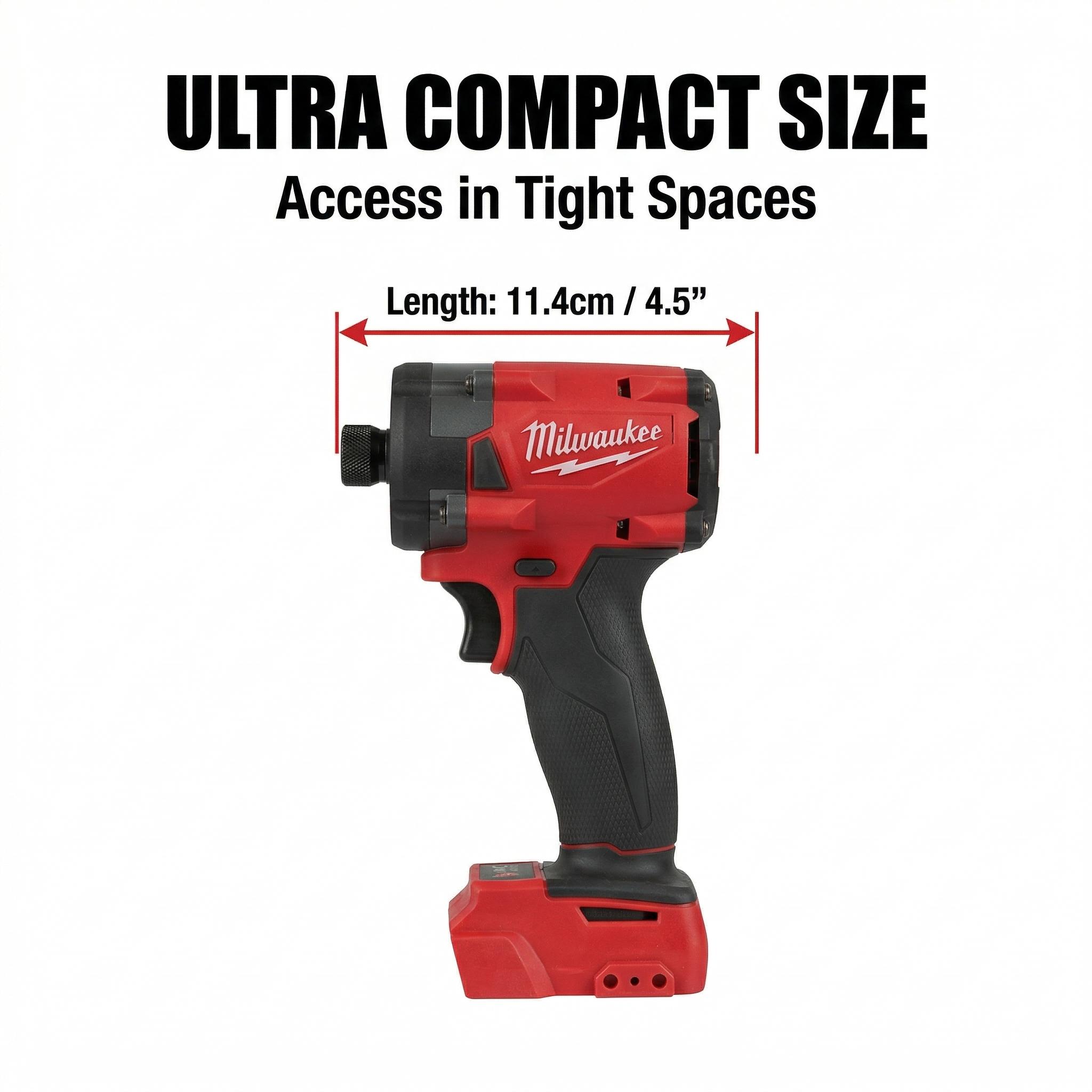 Milwaukee M18 FID3 Cordless Impact Driver Kit One Battery One  For Mechanics 300Nm  power brushless impact wrench torque high powertools wood plastic automotive durable tool rapid charger woodworking repair