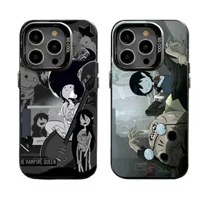 Marceline A-Adventure T-Time Phone Cases For iPhone 17 Promax Pro Air 16 Plus 15 14 13 12 Black Candy Matte Shockproof Cover