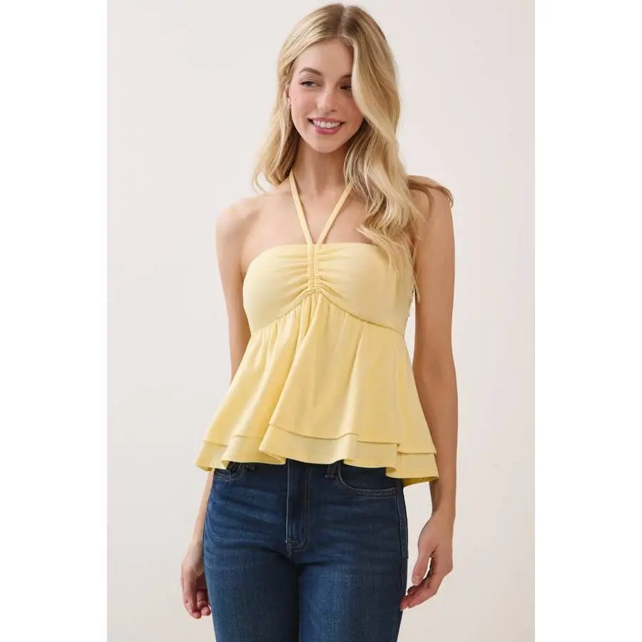 Baby Doll Y2K Bandeau Top 🎀